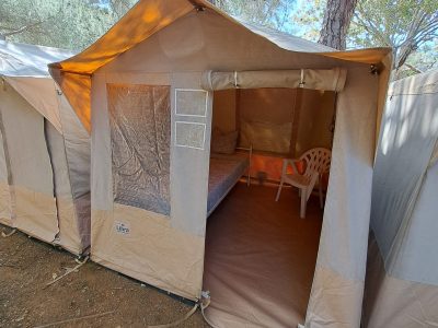 1p tent - outside